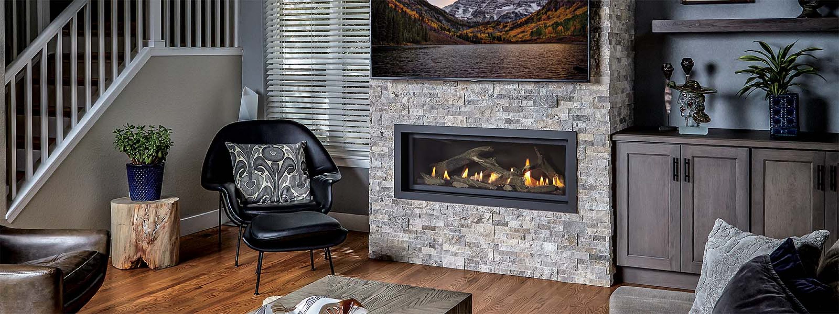 Linear Gas Fireplace From Fireplace Xtrordinair