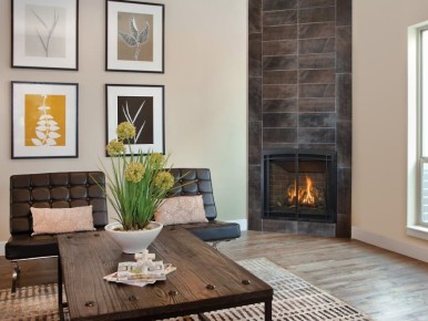 Direct Vent Gas Fireplace Bayport by Kozy Heat is Available in Our Showroom 2