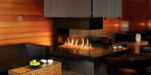 DaVinci Custom Fireplace Featured in Our Showroom NJ 8
