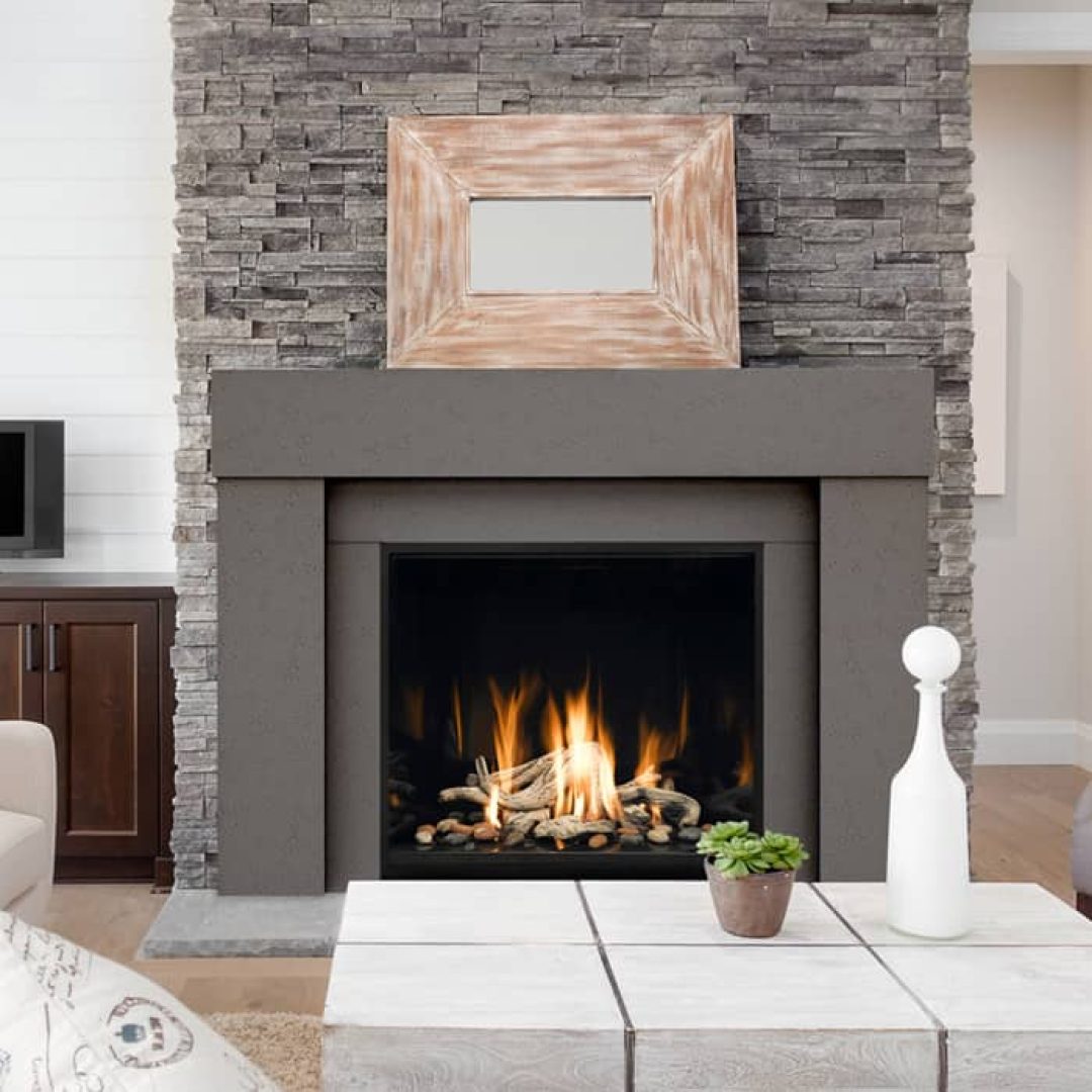 Dracme Cast Stone Fireplace Surrounds