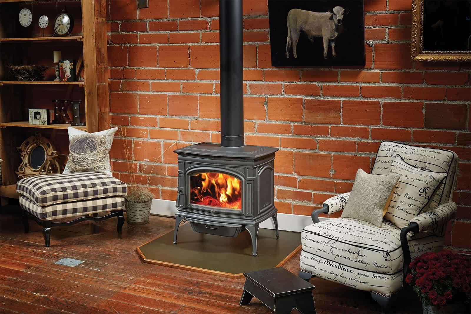 Rockport Wood Stove Fireplace Showroom Floor Model on Sale