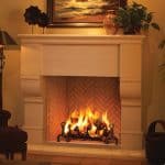 Plantation Wood Burning Fireplace - Front Open 10