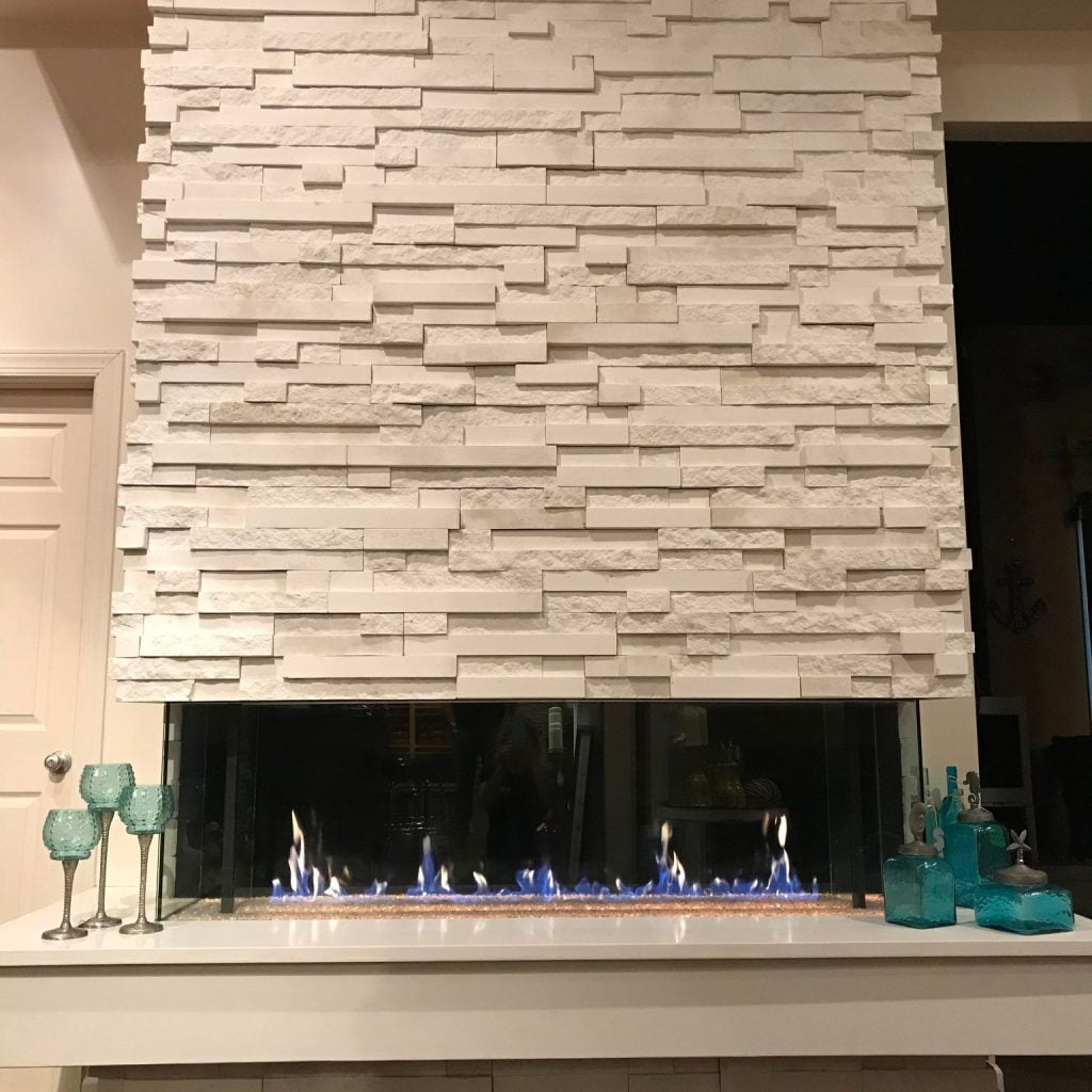 DaVinci Linear Gas Fireplace