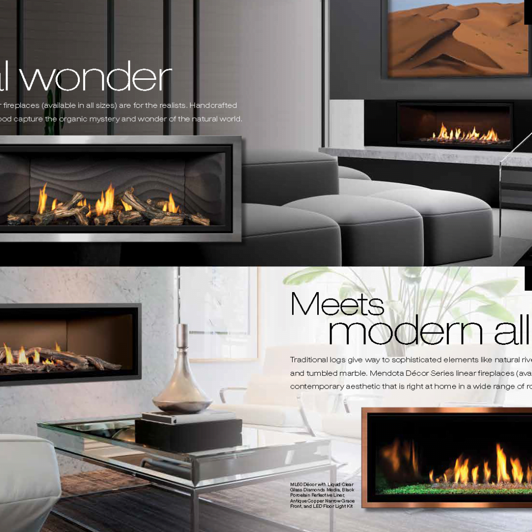 Mendota Linear Gas Fireplaces For Discerning Homeowners 29