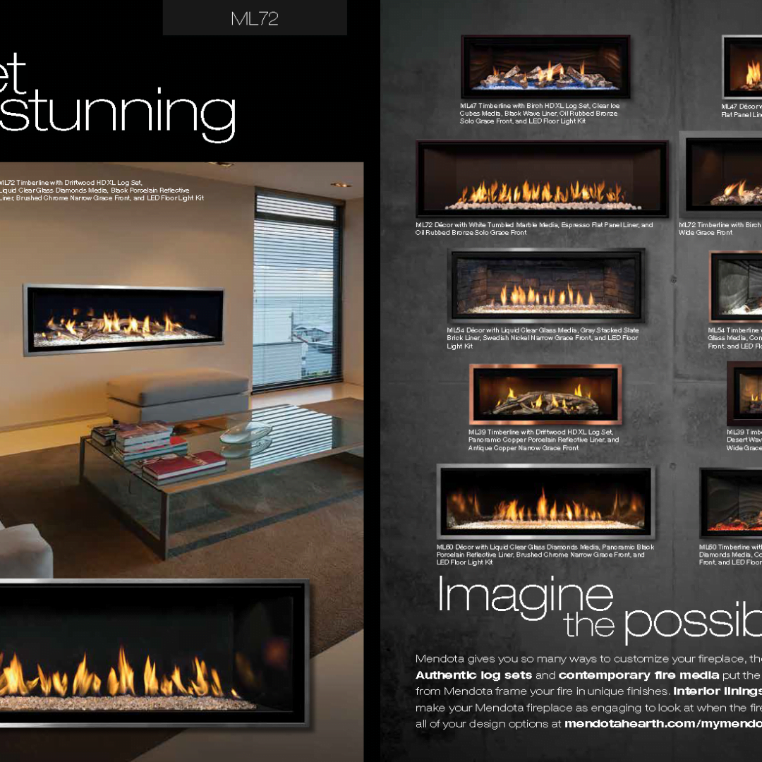 Mendota Linear Gas Fireplaces For Discerning Homeowners 30