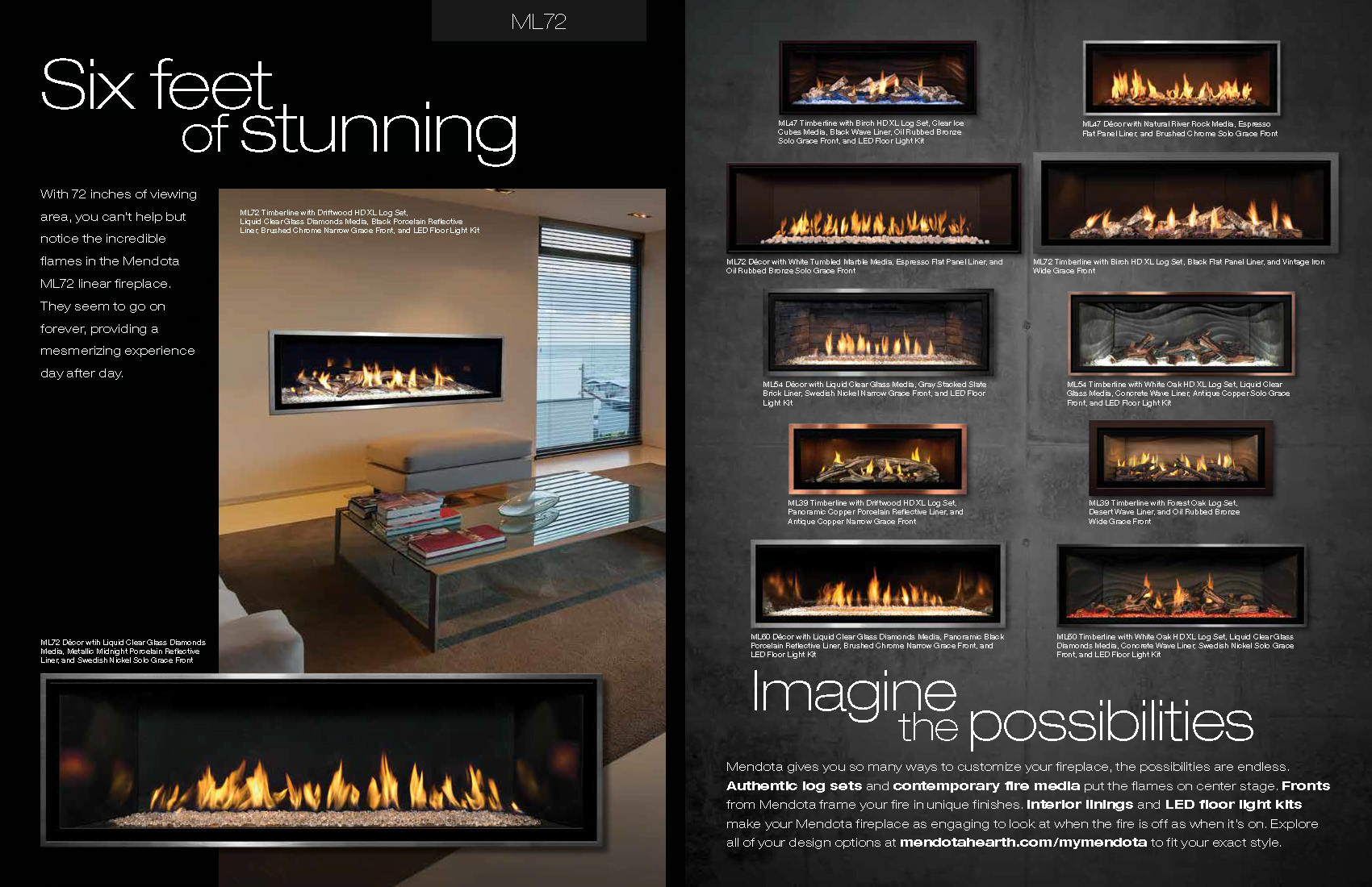Direct Vent Gas Fireplace Bayport by Kozy Heat is Available in Our Showroom