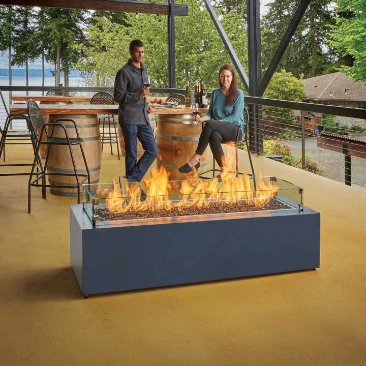 Fire Garden’s Linear Fire Pits For Your LBI Beach Home 4