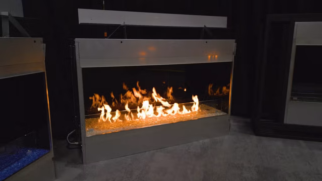 Fire Garden 6424 Linear Fireplace